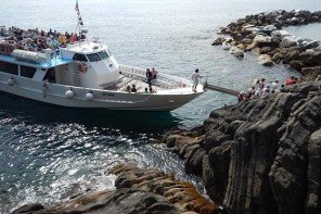Exploring Cinque Terre - Ferry Riomaggiore