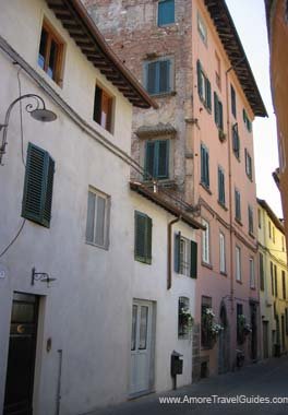 Street in Lucca Italy